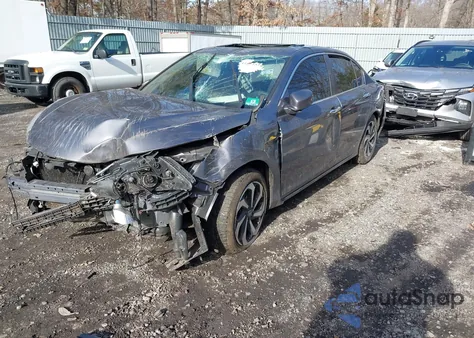 2016 Honda Accord Ex-L from USA, damaged, VIN 1HGCR2F8XGA158265